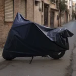 چادر موتور سیکلت ضد آب  و آفتاب چهار‌ فصل برزنتی(شمعی) با کاور رایگان