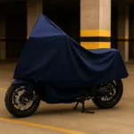 چادر موتورسيكلت سرمه ای