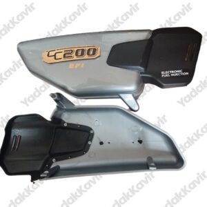 قاب بغل انژکتوری نقره ایی